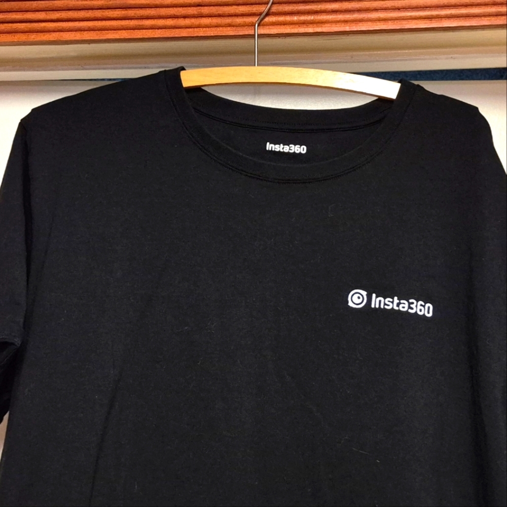 Insta360 Black T-Shirt Men's 3XL